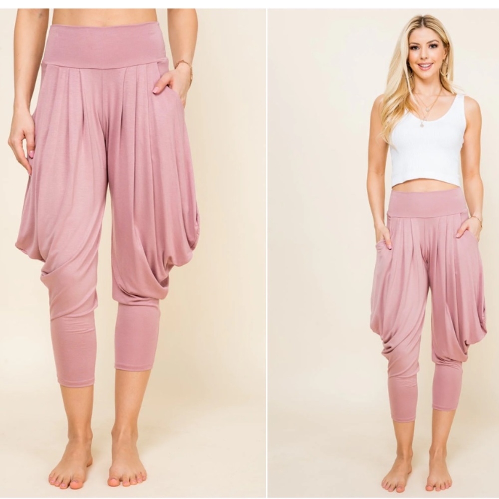 Kooniez Harem Pants - Mauve